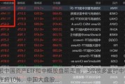 美股中国资产ETF和中概股盘前走高，3倍做多富时中国ETF涨超10%，中国大盘股...