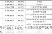 海星股份(603115.SH)：向激励对象授予900万份股票期权