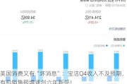 美国消费又有“坏消息”：宝洁Q4收入不及预期，有机销售额增速创六年新低！