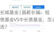 长城基金 | 固若长城：短债基金VS中长债基金，怎么选？