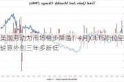 美国劳动力市场稳步降温！4月JOLTS职位空缺意外创三年多新低