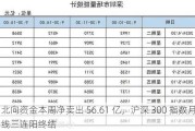 北向资金本周净卖出 56.61 亿，沪深 300 指数月线三连阳终结