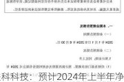 联科科技：预计2024年上半年净利润为1.2亿元~1.28亿元，同比增长101.54%~114.98%