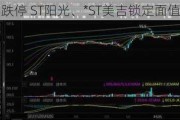 连续跌停 ST阳光、*ST美吉锁定面值退市