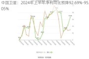 中国卫星：2024年上半年净利同比预降92.69%-95.05%