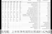 澳华内镜：上半年净利润同比预减81.62%至87.79%