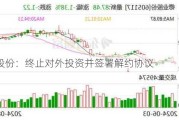 德业股份：终止对外投资并签署解约协议