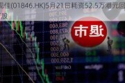 德视佳(01846.HK)5月21日耗资52.5万港元回购10万股