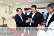 鲁泰Ａ：张守刚辞任公司第十届监事会监事及监事会主席职务