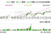 掌阅科技：收到参股公司点众科技分红款499万元