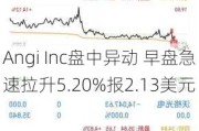 Angi Inc盘中异动 早盘急速拉升5.20%报2.13美元