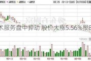 VSE技术服务盘中异动 股价大涨5.56%报88.23美元