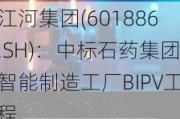 江河集团(601886.SH)：中标石药集团智能制造工厂BIPV工程