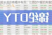 锦纶长丝价格稳中有升：江苏DTY报价周涨0.42%