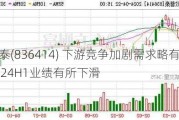 欧普泰(836414) 下游竞争加剧需求略有放缓，2024H1业绩有所下滑