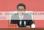 蓝佛安：2023年全年一般公共预算支出规模达到28.55万亿