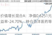 大成价值增长混合A：净值0.6251元，今年收益率-24.70%，持仓百洋医药等