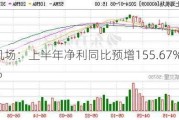 白云机场：上半年净利同比预增155.67%至212.48%