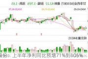 哈药股份：上半年净利同比预增71%到105%