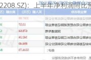 合肥城建(002208.SZ)：上半年净利润同比预减90.38%―93.59%