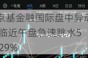 京基金融国际盘中异动 临近午盘急速跳水5.29%