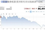 欧股集体收跌 欧洲斯托克50指数跌1.03%