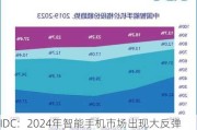 IDC：2024年智能手机市场出现大反弹 而苹果增长乏力