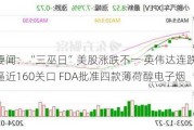 隔夜要闻：“三巫日”美股涨跌不一 英伟达连跌两日 日元逼近160关口 FDA批准四款薄荷醇电子烟