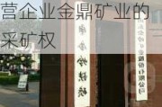 金岭矿业：公司目前有子公司金召矿业、金钢矿业和联营企业金鼎矿业的采矿权