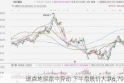 道森地探盘中异动 下午盘股价大跌6.79%