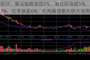 期货收评：集运指数涨超6%，氧化铝涨超5%，沪银涨超3%，红枣跌超6%；机构解读氧化铝大涨原因