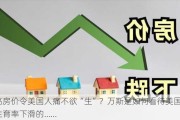 高房价令美国人痛不欲“生”？万斯是如何看待美国生育率下滑的……