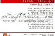 连塑L2409与PP主力09涨势强劲，石化检修季影响有限，市场情绪转向高位回调压力