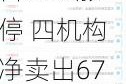 荣科科技今日20%涨停 四机构净卖出6748.31万元