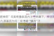 “减肥神药”司美格鲁肽国内上市热潮下，押注国产平替的九源基因为何二级市场“遇冷”？