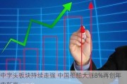 中字头板块持续走强 中国船舶大涨8%再创年内新高