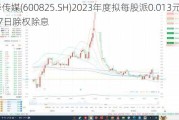 新华传媒(600825.SH)2023年度拟每股派0.013元 6月7日除权除息