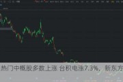 周三热门中概股多数上涨 台积电涨7.3%，新东方跌9.3%