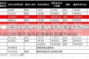 风电：分析师称2024H1国内海风并网量约为600MW 预计2024年国内海风新增装机规模为9GW