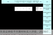 东吴证券给予天赐材料买入评级，2024H1业绩预告点评：电解液盈利触底