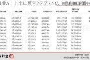 深振业A：上半年预亏2亿至3.5亿，毛利率下滑