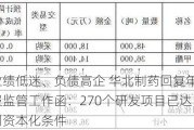 业绩低迷、负债高企 华北制药回复年报监管工作函：270个研发项目已达到资本化条件