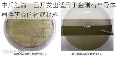 中兵红箭：已开发出适用于金刚石半导体器件研究的衬底材料