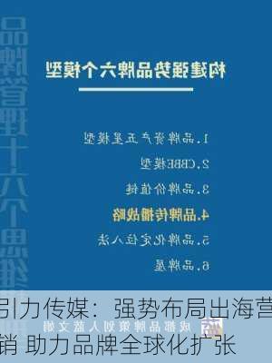 引力传媒：强势布局出海营销 助力品牌全球化扩张