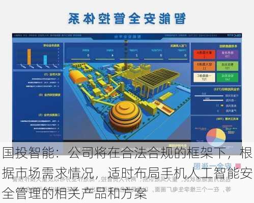 国投智能：公司将在合法合规的框架下，根据市场需求情况，适时布局手机人工智能安全管理的相关产品和方案