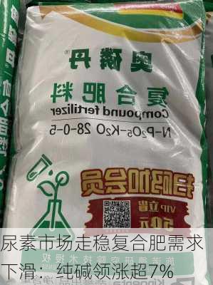 尿素市场走稳复合肥需求下滑：纯碱领涨超7%