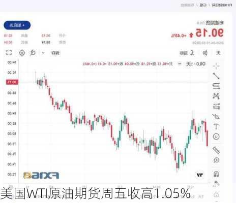 美国WTI原油期货周五收高1.05%