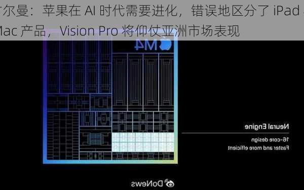 古尔曼：苹果在 AI 时代需要进化，错误地区分了 iPad 与 Mac 产品，Vision Pro 将仰仗亚洲市场表现