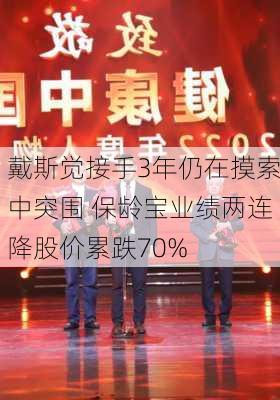 戴斯觉接手3年仍在摸索中突围 保龄宝业绩两连降股价累跌70%