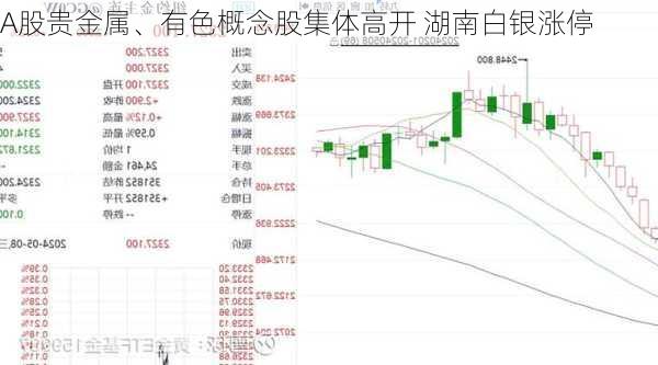 A股贵金属、有色概念股集体高开 湖南白银涨停